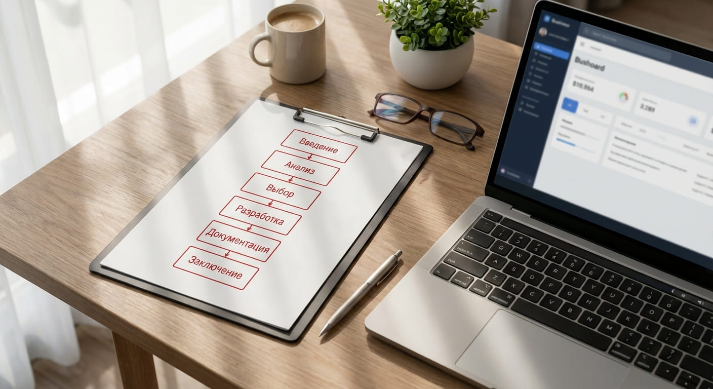 Диаграмма методологии составления чек-листов и материалов по уборке