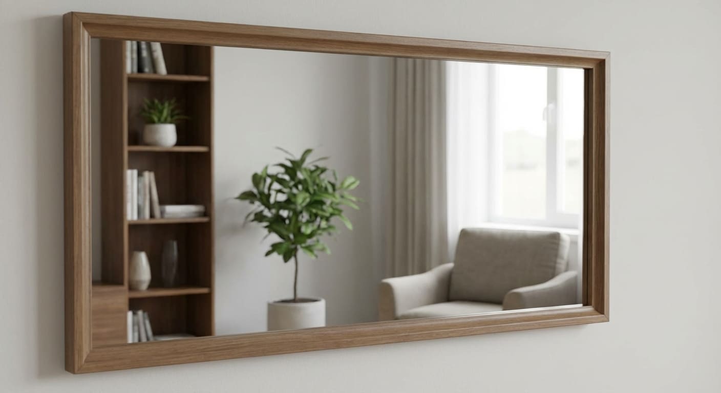 Чистые стеклянные поверхности и зеркала